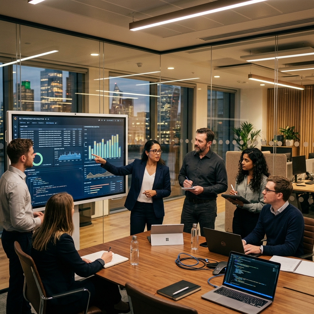 IT Consulting Team collaborating